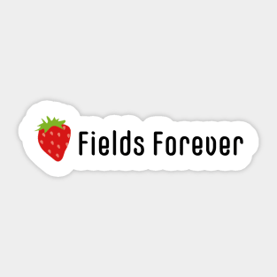 strawberry fields forever Sticker